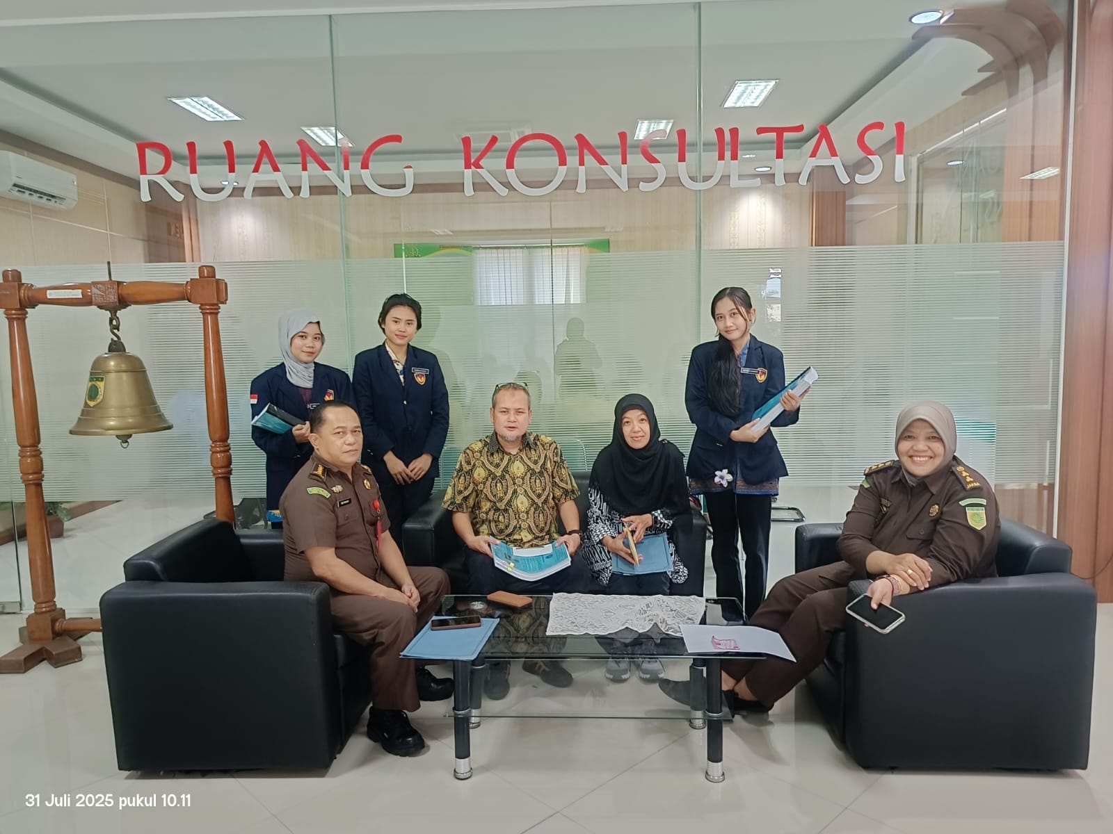 Fakultas Hukum Dorong Penguatan Kompetensi Mahasiswa lewat Magang di BNNP Jawa Tengah